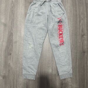 Boys OSU Nike Kids Gray Sweatpants